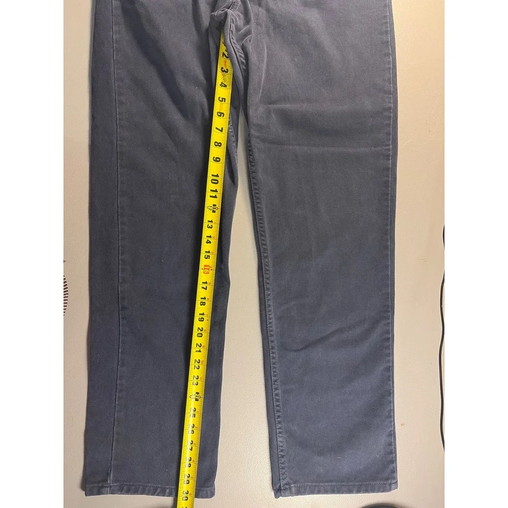 Levi's 540 Relaxed Fit Jeans Mens 34x32 Gray Orange Tab Straight Leg Vintage